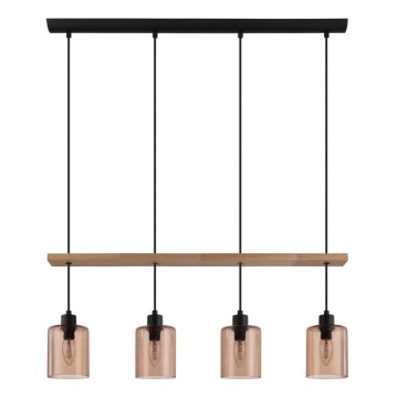 Eglo 43368 - Kaabliga ripplamp COOLMONT 4xE14/40W/230V