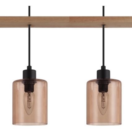 Eglo 43368 - Kaabliga ripplamp COOLMONT 4xE14/40W/230V