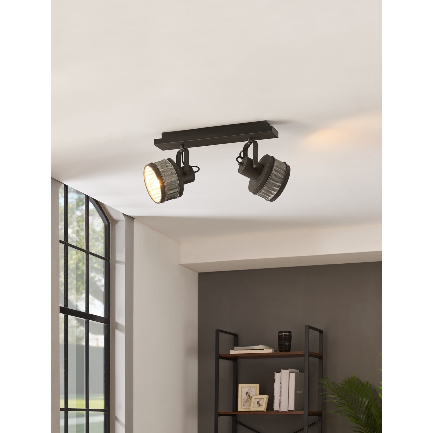 Eglo 43445 - TURROCK suunavalgusti, 2×E27, 28 W, 230 V