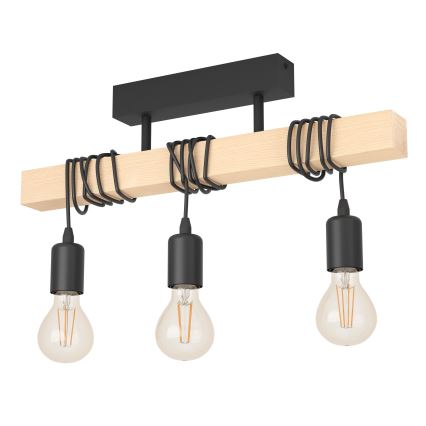 Eglo - Pinnale kinnitatav lühter TOWNSHEND 3xE27/60W/230V