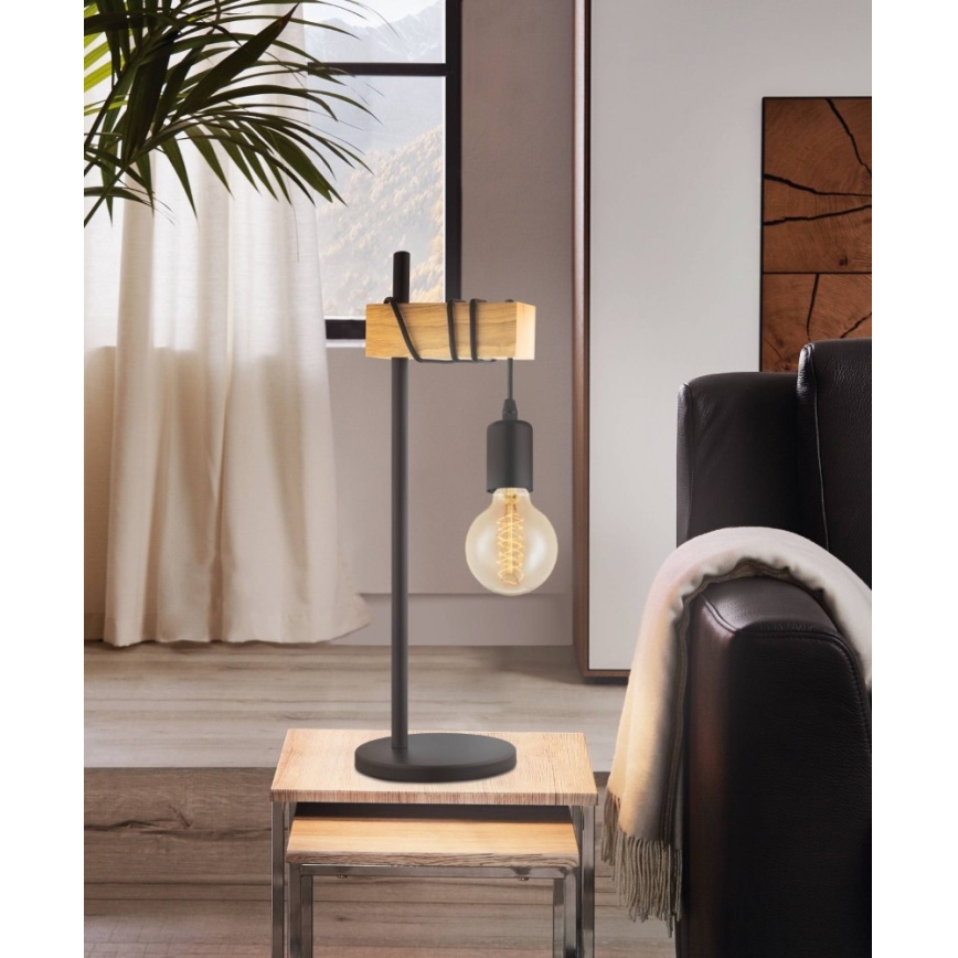 Eglo - Laualamp TOWNSHEND 1xE27/10W/230V