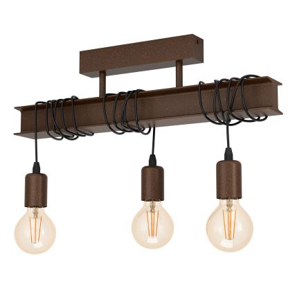 Eglo - Pinnale kinnitatav lühter TOWNSHEND 3xE27/60W/230V