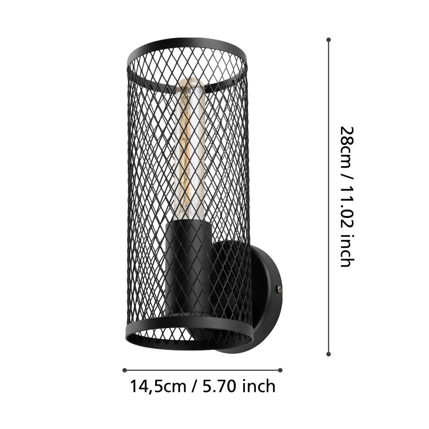 Eglo - Seinavalgusti 1xE27/40W/230V
