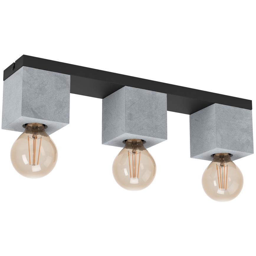 Eglo 43596 - Pinnapealne lühter PRESTWICK 3xE27/40W/230V