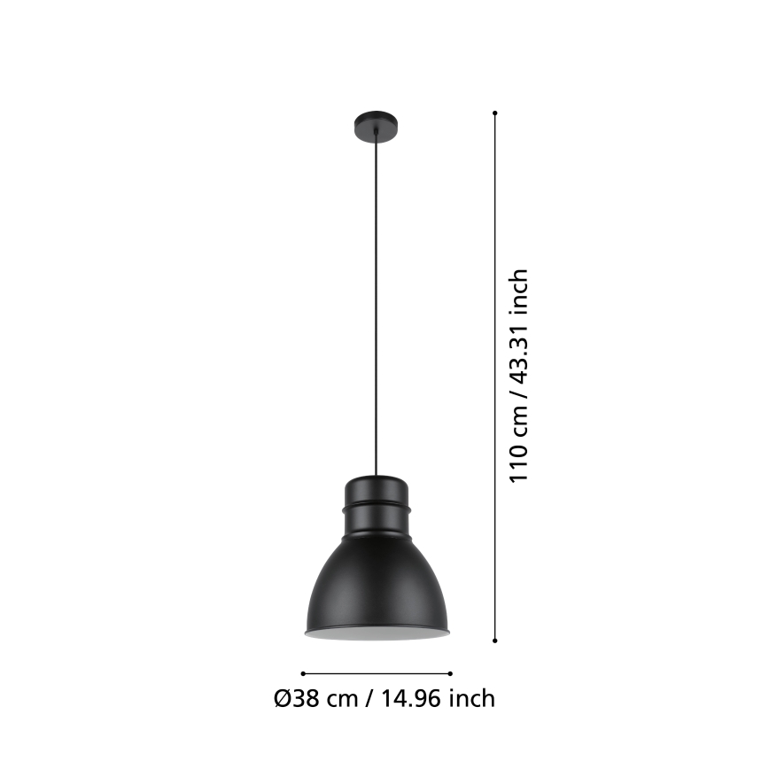 Eglo - Lühter 1xE27/60W/230V must