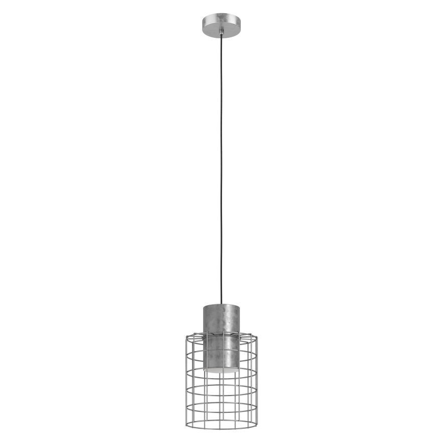 Eglo - Lühter 1xE27/40W/230V d. 20 cm hõbe