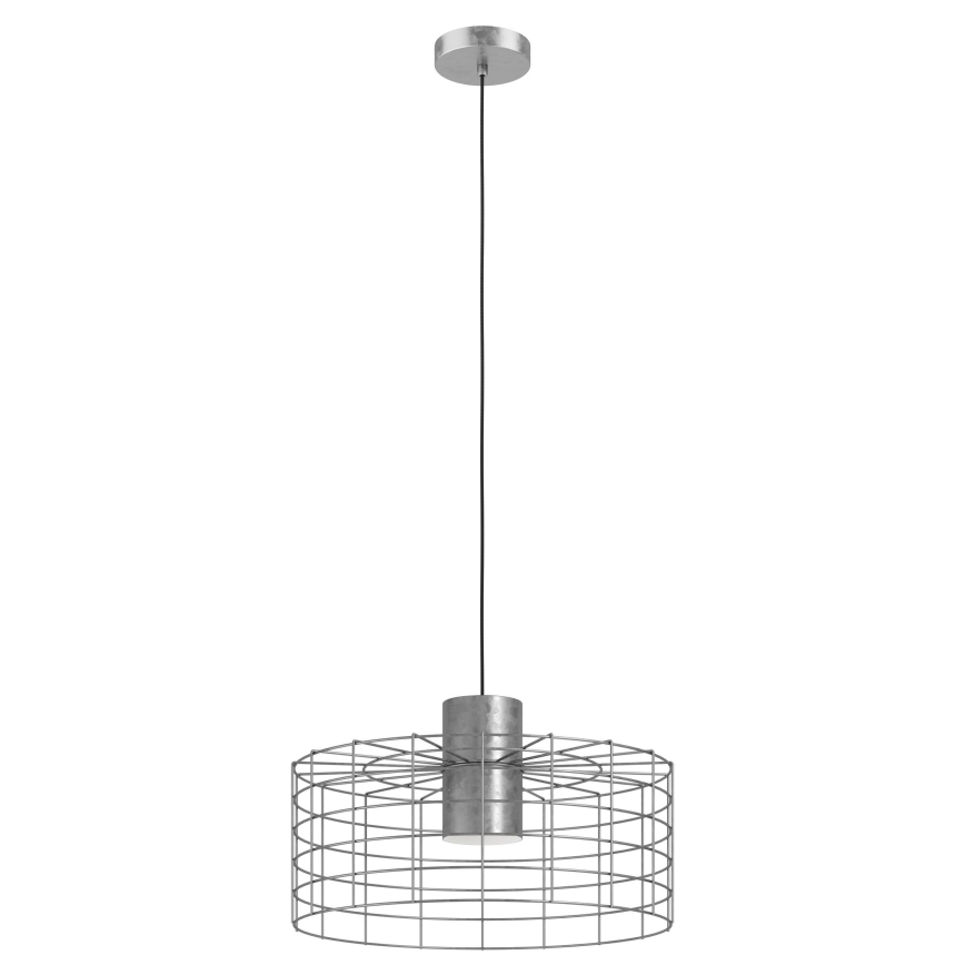 Eglo - Lühter 1xE27/40W/230V d. 48 cm hõbe