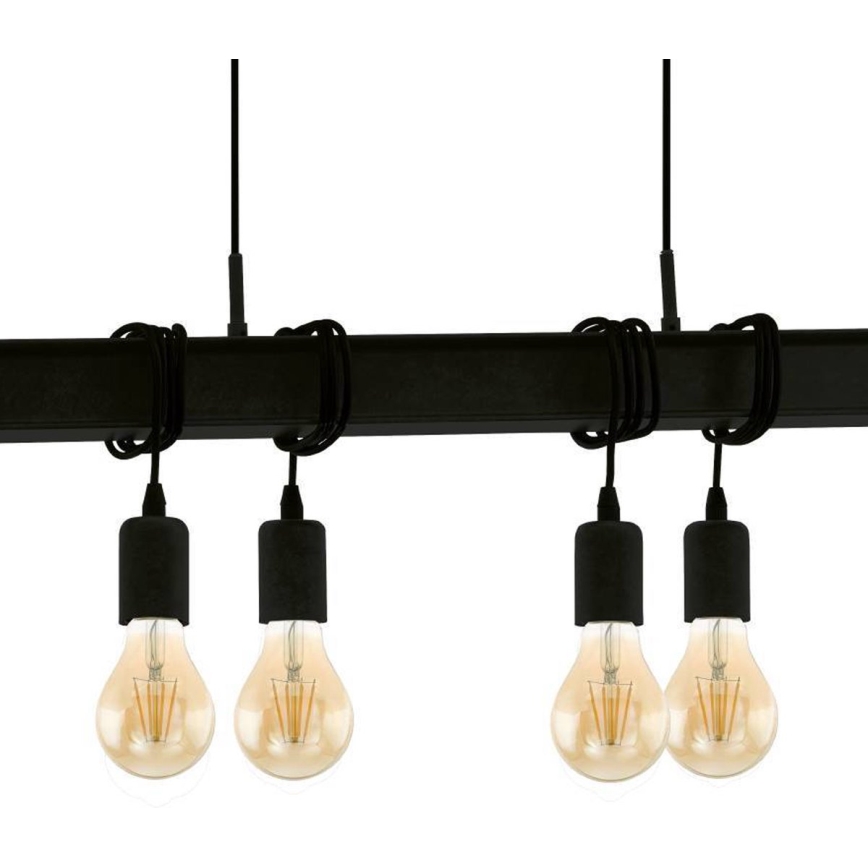 Eglo 43712 - Lühter TOWNSHEND 6xE27/60W/230V must