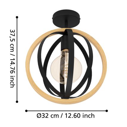 Eglo - Laevalgusti 1xE27/40W/230V