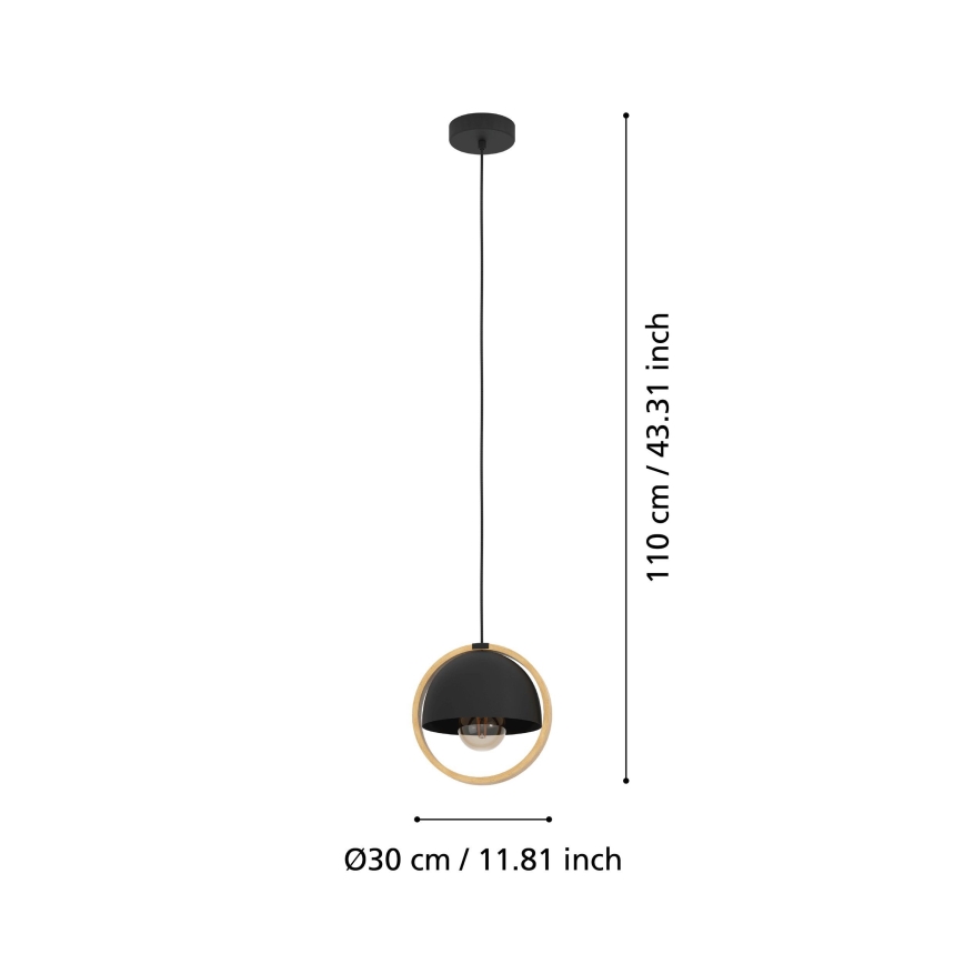 Eglo - Lühter 1xE27/40W/230V