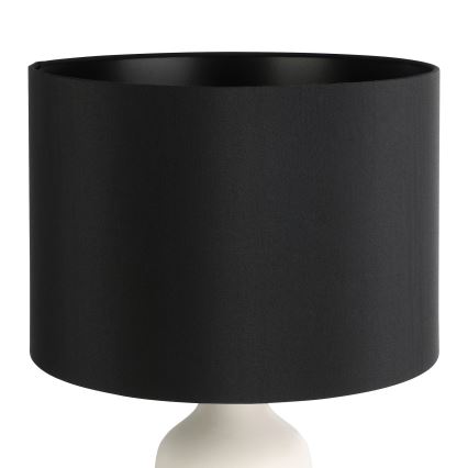 Eglo - Laualamp 1xE27/40W/230V must/valge