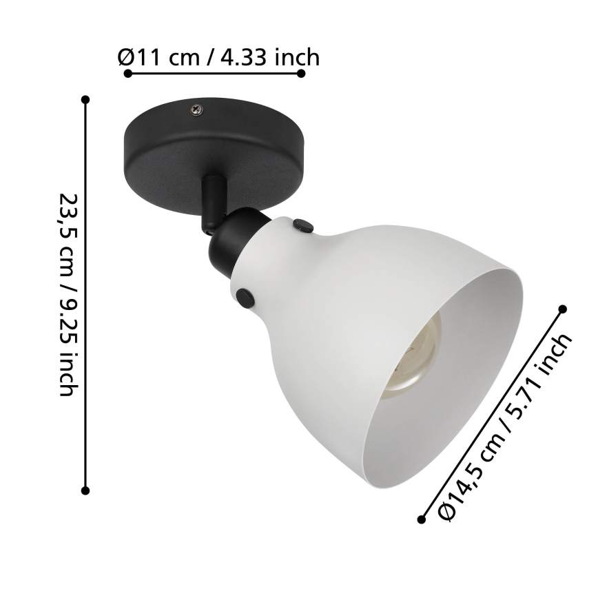 Eglo 43827 - Kohtvalgusti MATLOCK 1xE27/40W/230V