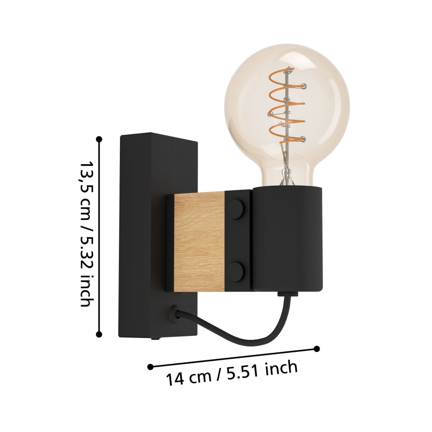 Eglo - Seinavalgusti 1xE27/40W/230V