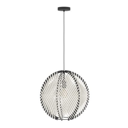 Eglo - Lühter 1xE27/40W/230V d. 48 cm valge/must