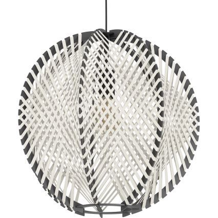 Eglo - Lühter 1xE27/40W/230V d. 48 cm valge/must
