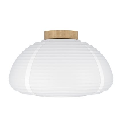 Eglo - Laelamp 1xE27/40W/230V läbimõõt 40 cm valge/beež