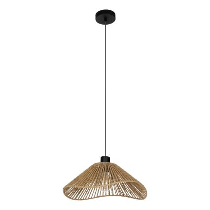 Eglo - Lühter 1xE27/60W/230V pruun