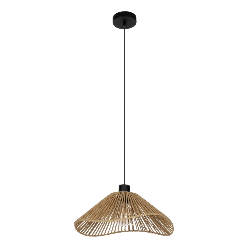 Eglo - Lühter 1xE27/60W/230V pruun