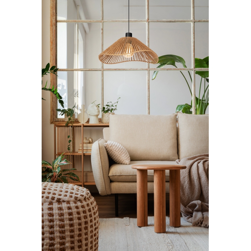 Eglo - Lühter 1xE27/60W/230V pruun