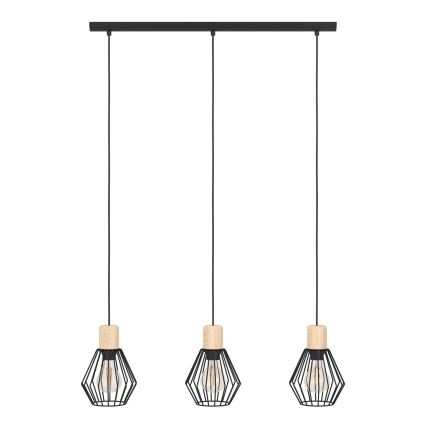 Eglo - Lühter 3xE27/60W/230V