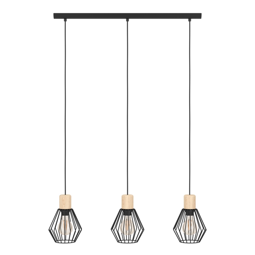 Eglo - Lühter 3xE27/60W/230V