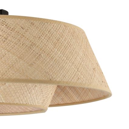Eglo - Laelamp 1xE27/60W/230V, läbimõõt 50 cm, rotangist