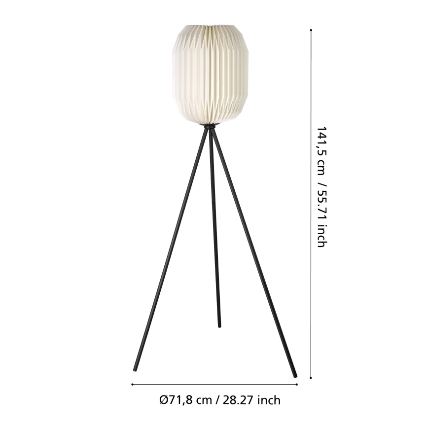 Eglo - Põrandalamp 1xE27/40W/230V