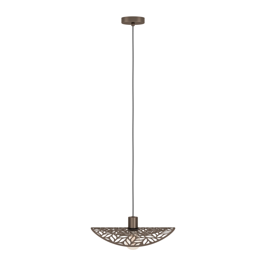 Eglo - rippvalgusti kaabliga 1xE27/60W/230V, läbimõõt 40 cm, pronksivärvi