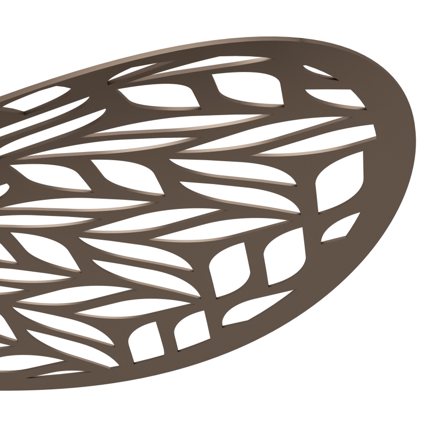 Eglo - Põrandalamp 1xE27/60W/230V pronksivärvi