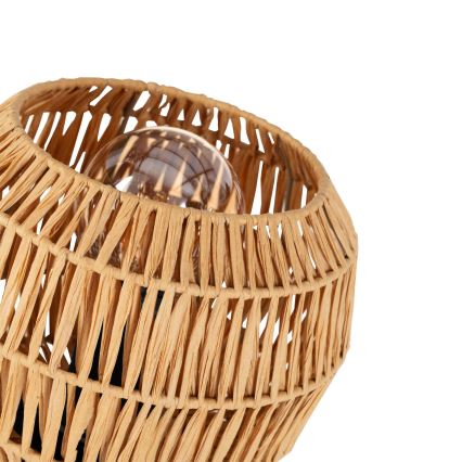 Eglo - laualamp 1xE27/40W/230V pruun