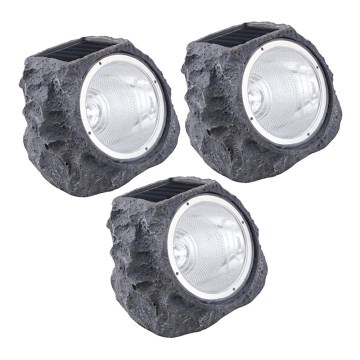 Eglo 48505 - 3x LED-päikesevalgustus 3xLED/0,06W