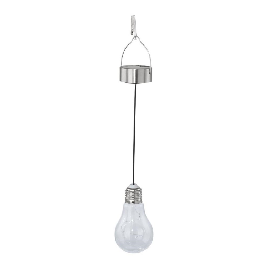 Eglo 48514 - LED Päikese riputav valgus LED/0,06W/1,2V 150 mAh IP44 läikiv kroom