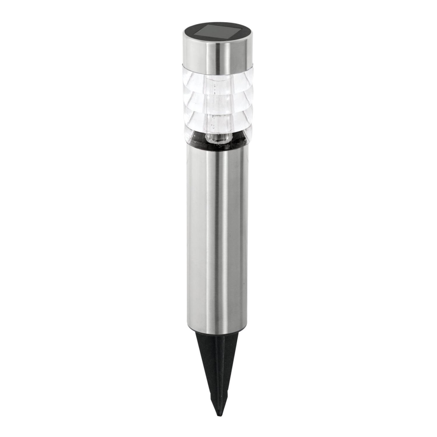 Eglo 48581 - Päiksepatareiga valgusti LED/0,06W/1,2V 100 mAh IP44 matt kroom