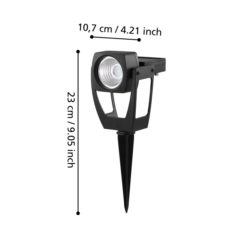 Eglo 48719 - LED Päikesepaneeliga prožektor SOLAR 1xLED/0,1W/3,2V IP44