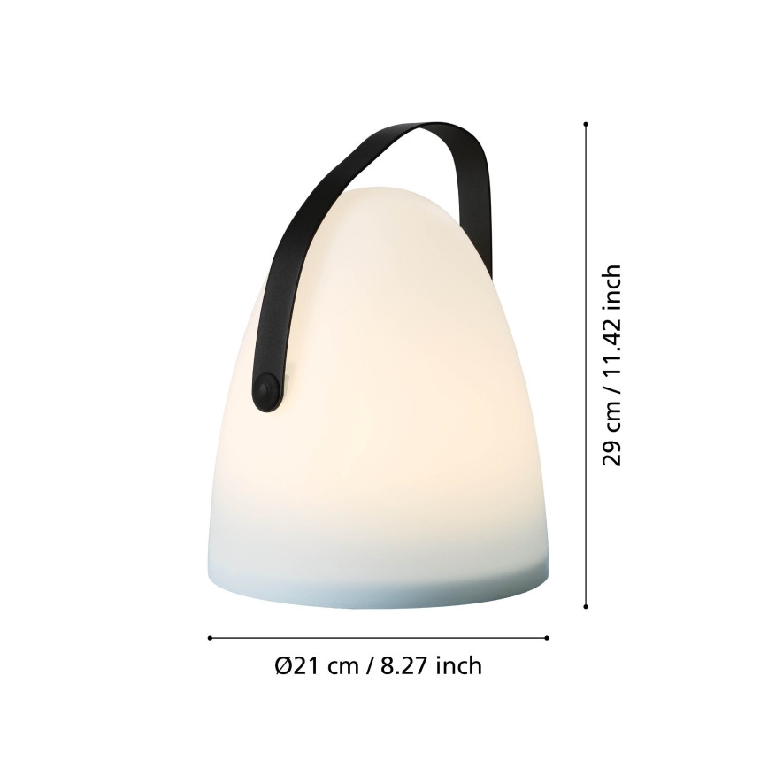 Eglo 48841 - LED Väli põrandalamp COLLIRADOS LED/3xAA IP44