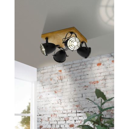 Eglo 49079 - GATEBECK suunavalgusti 4xE14/40W/230V