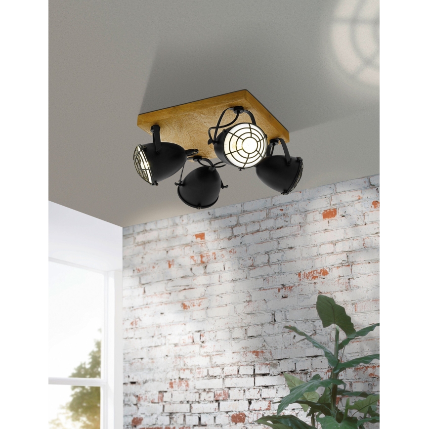 Eglo 49079 - GATEBECK suunavalgusti 4xE14/40W/230V