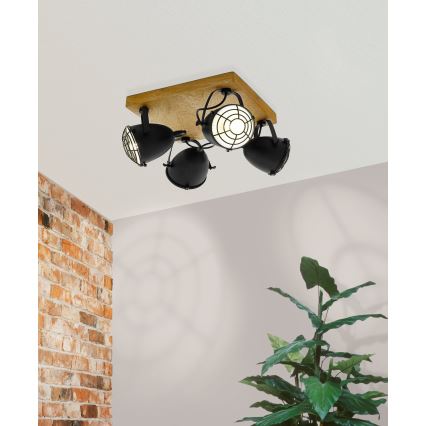 Eglo 49079 - GATEBECK suunavalgusti 4xE14/40W/230V