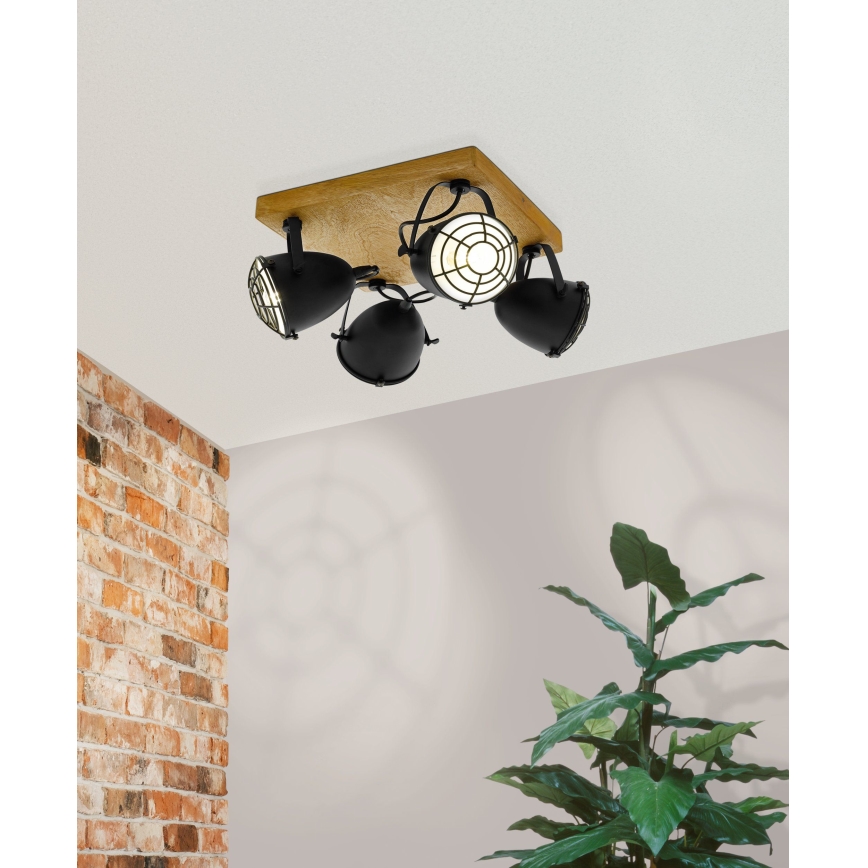 Eglo 49079 - GATEBECK suunavalgusti 4xE14/40W/230V