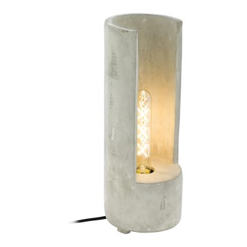 Eglo 49112 - Laualamp LYNTON 1xE27/60W/230V betoon