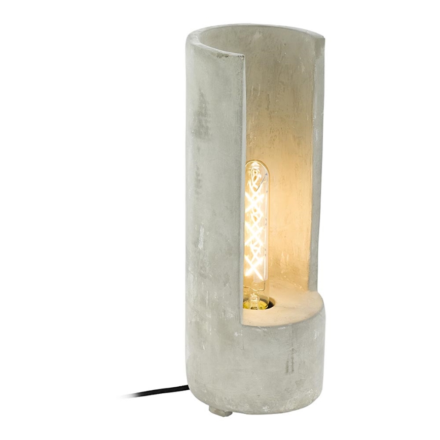 Eglo 49112 - Laualamp LYNTON 1xE27/60W/230V betoon