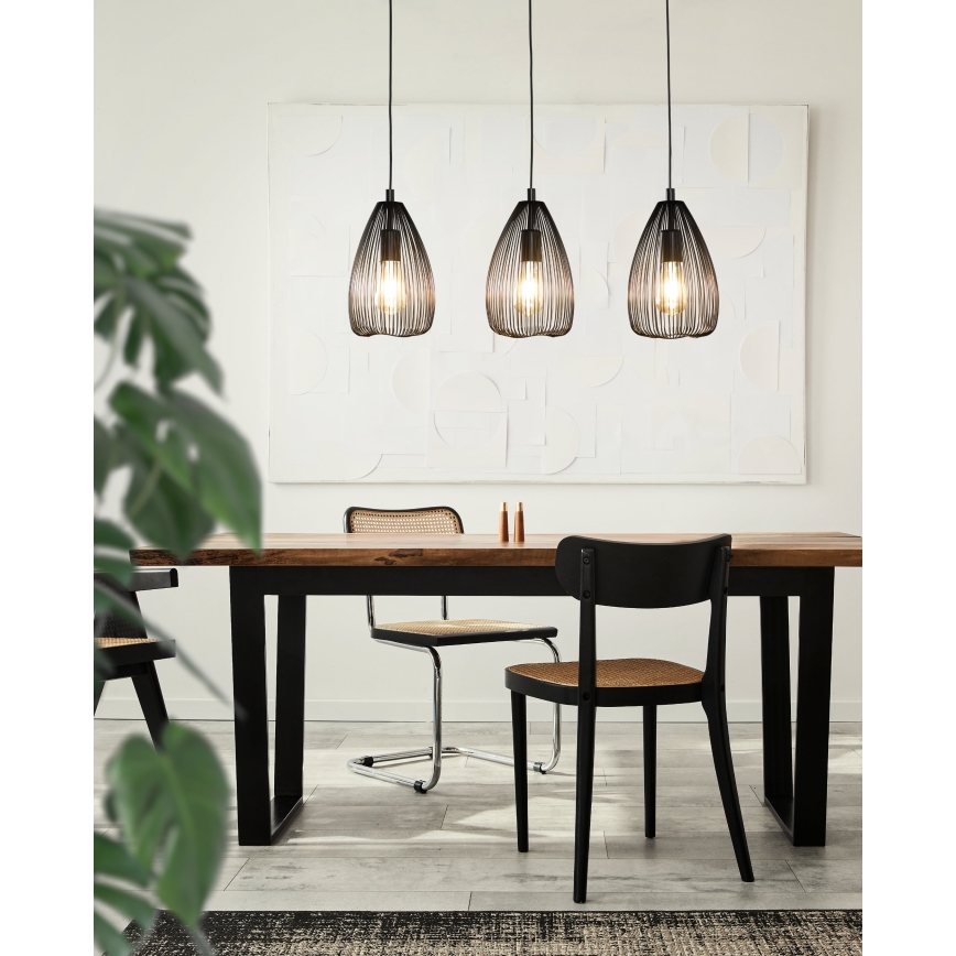 Eglo 49142 - Lühter CLEVEDON 3xE27/60W/230V