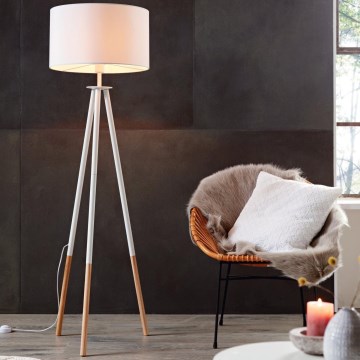 Eglo 49156 - Põrandalamp BIDFORD 1xE27/60W/230V