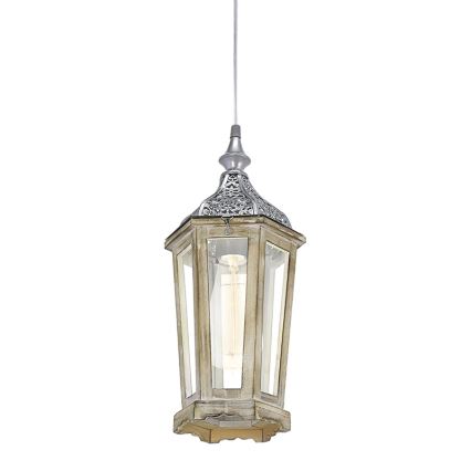 Eglo 49206 - lühter KINGHORN 1xE27/42W/230V