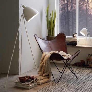 Eglo 49338 - Põrandalamp DUNDEE 1xE27/60W/230V