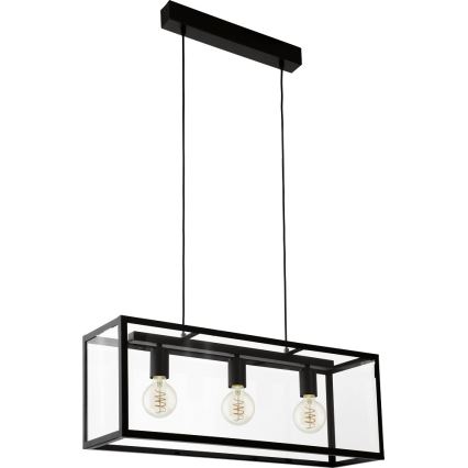 Eglo - Lühter 3xE27/60W/230V