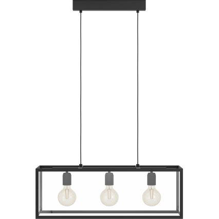 Eglo - Lühter 3xE27/60W/230V