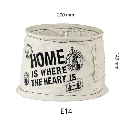 Eglo 49442 - Vintage-stiilis lambivari pytel home E14 Ø 20 cm