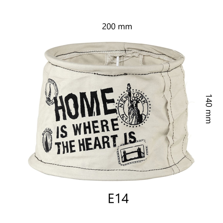 Eglo 49442 - Vintage-stiilis lambivari pytel home E14 Ø 20 cm