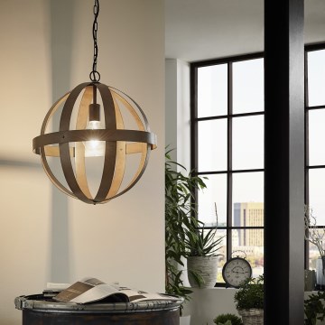 Eglo 49482 - Ripplühter WESTBURY 1xE27/60W/230V